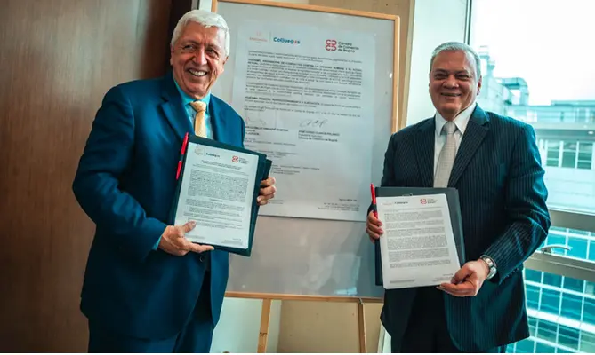 Coljuegos y Cámara de Comercio de Bogotá firmaron pacto para luchar contra la ilegalidad y fortalecer las economías populares